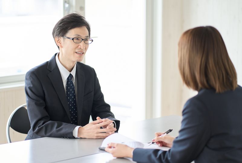 相談員による、カウンセリング